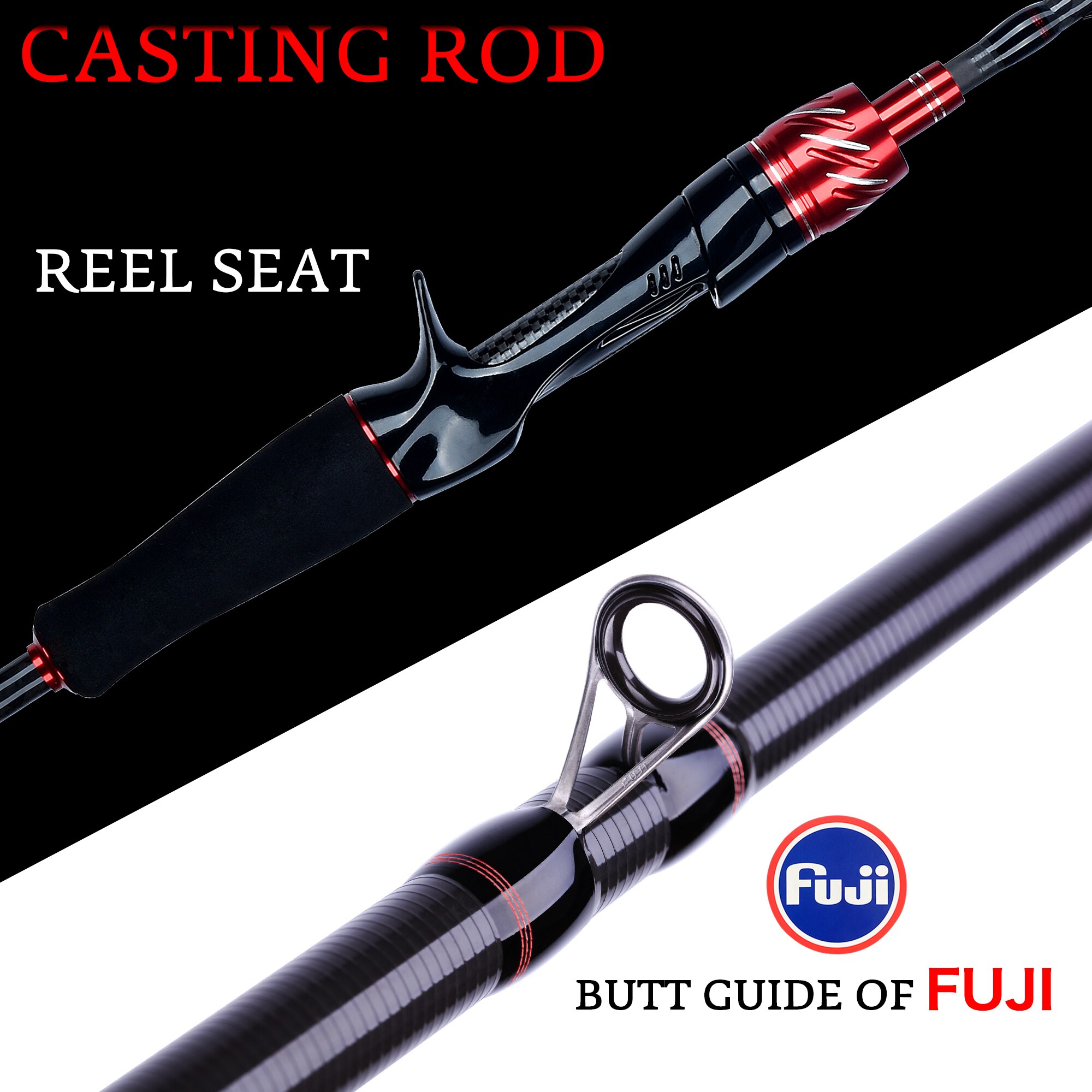 BIUTIFU Traveller Spinning Cas - Fishing Rod Surf review and price