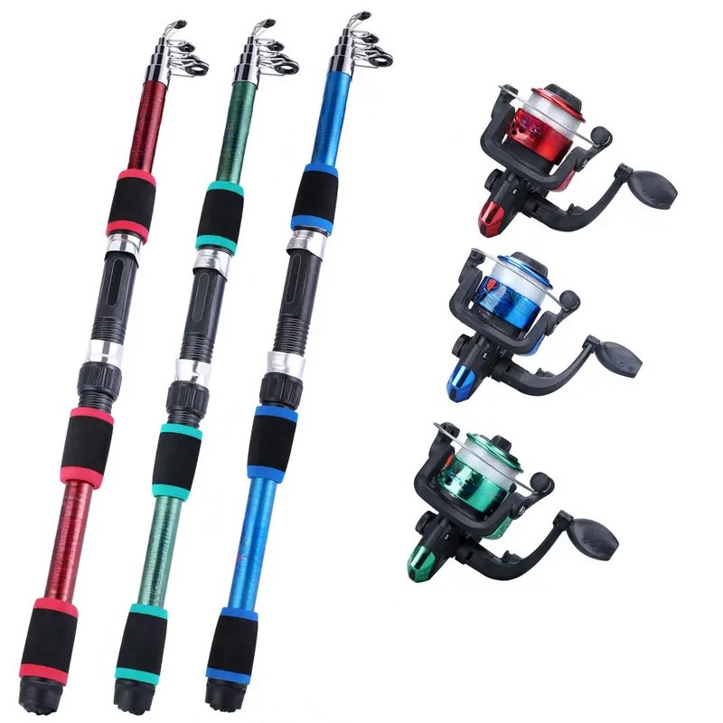 Fishing Pole Set Full Kits Wit - Fishing Rod Surf review and price