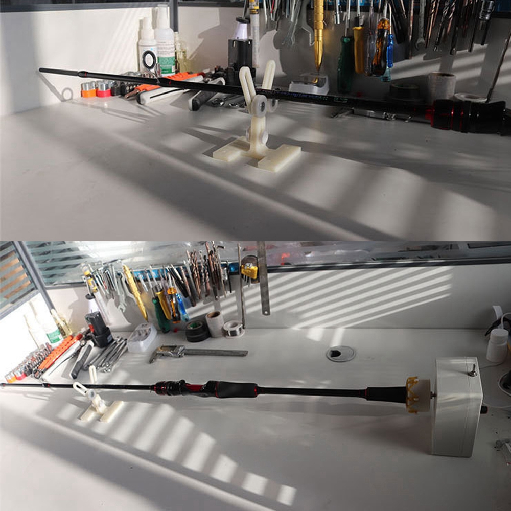 Adjustable Pole Support Stand  - Fishing Rod Building Kit review and price