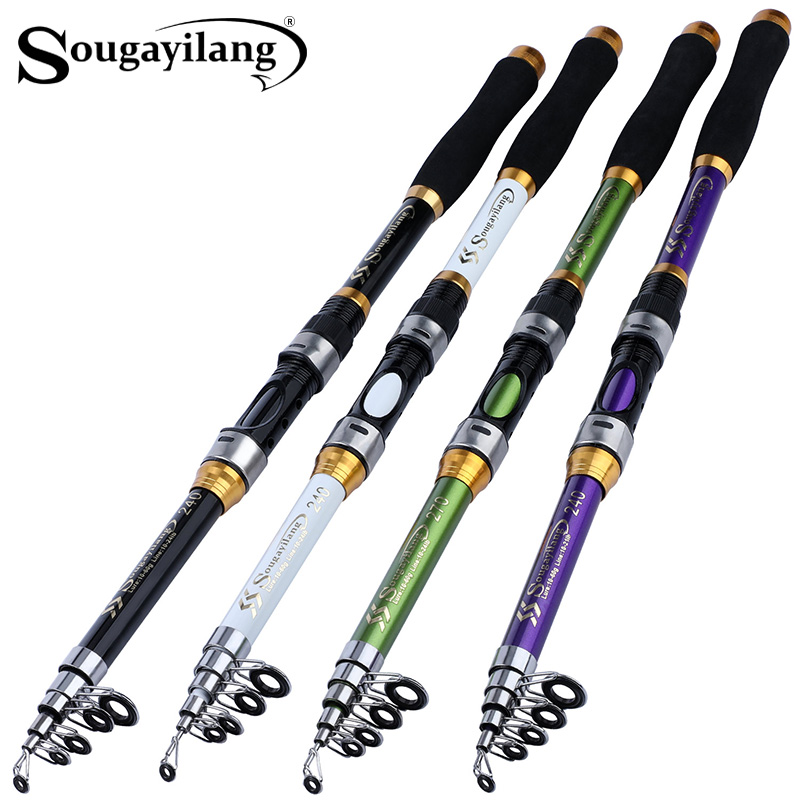Sougayilang 4 Colors Telescopi - Fishing Rod Surf review and price