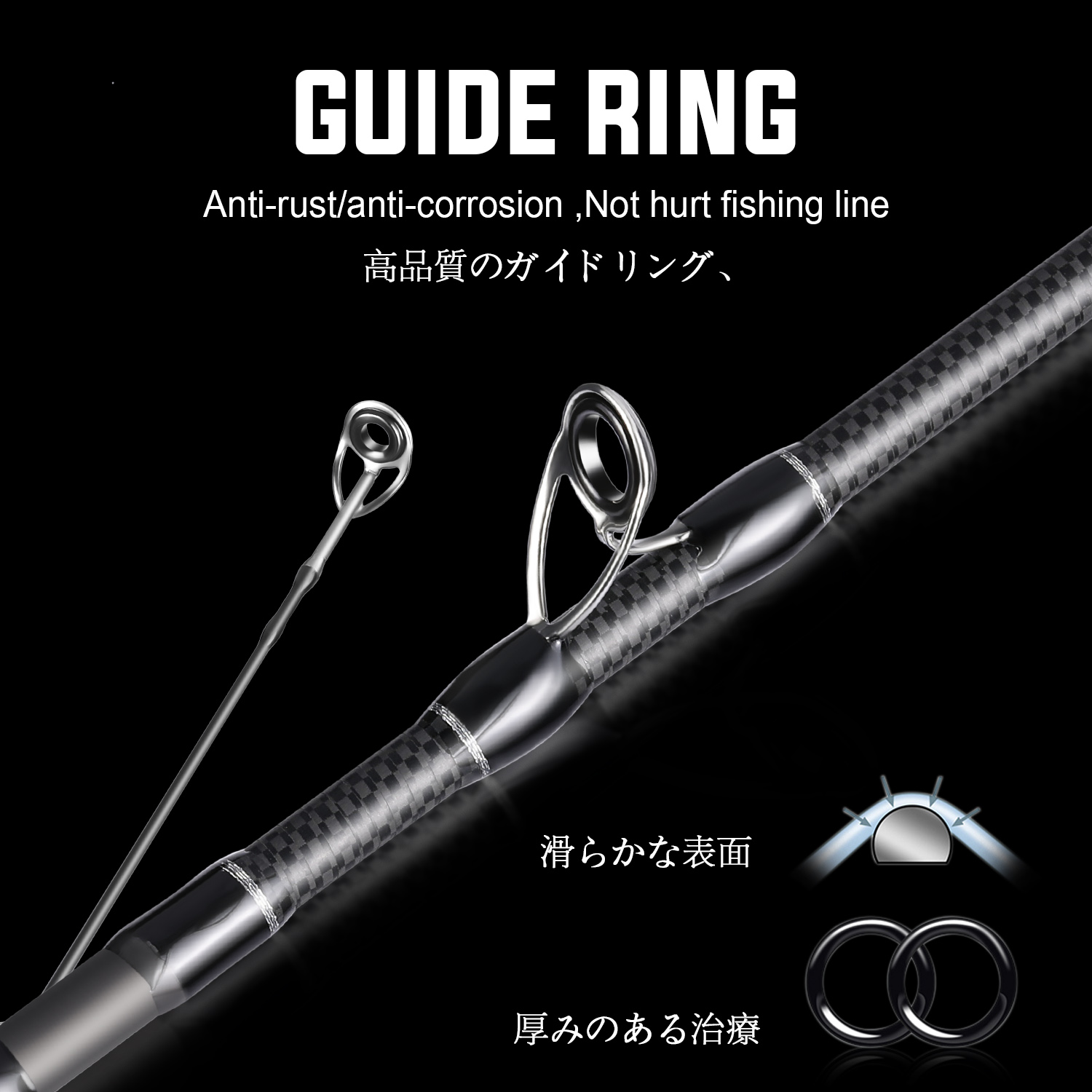 Sougayilang 5/6 Section Spinni - Fishing Rod Surf review and price