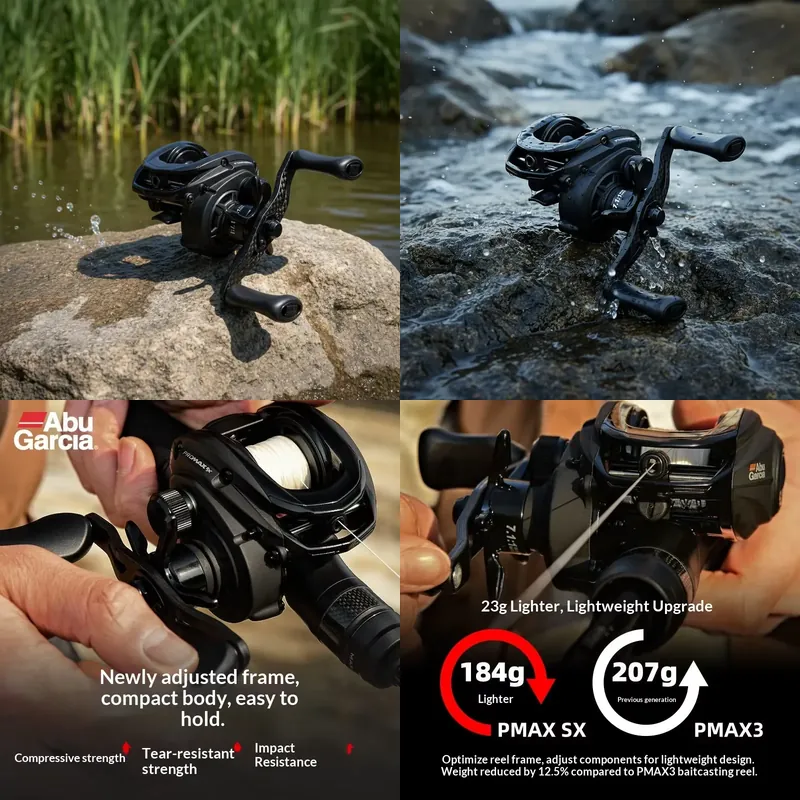 ZGLY Abu Garcia PMAX SX Baitca - Abu Garcia Reel Max review and price