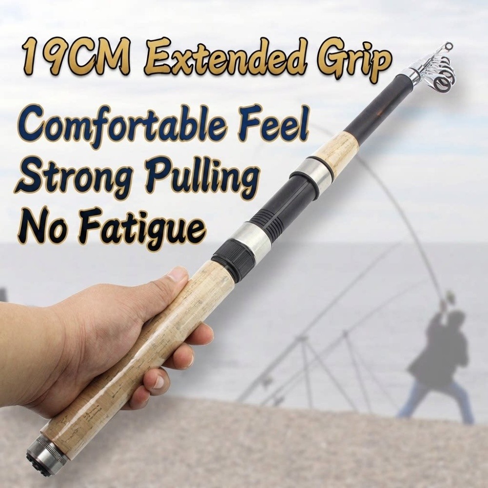 Telescopic Fiberglass Fishing  - Fishing Rod Travel review and price